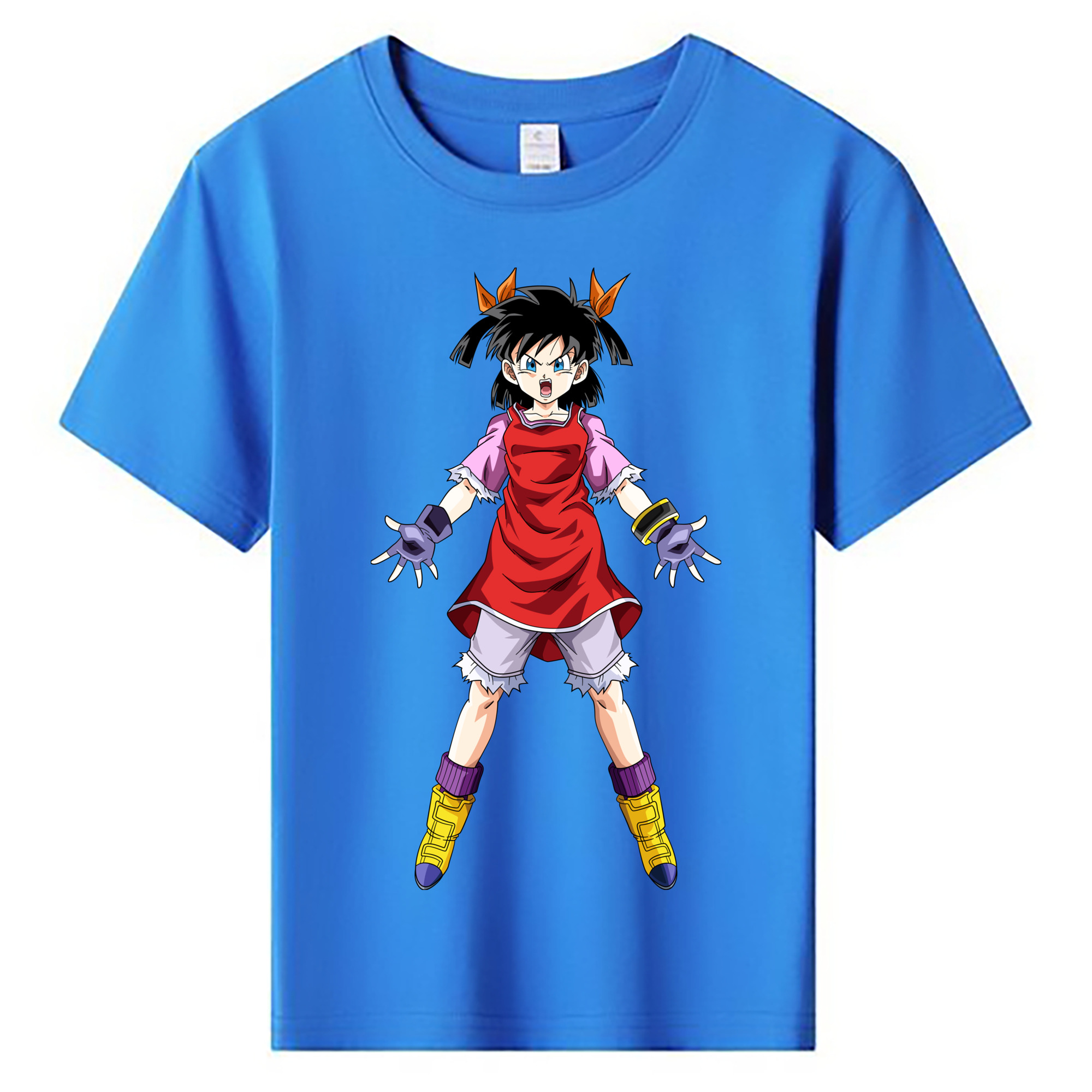 （画像用） ドラゴンボール パン DRAGON BALL Pan 綿100％キッズTシャツ（フロントプリント）